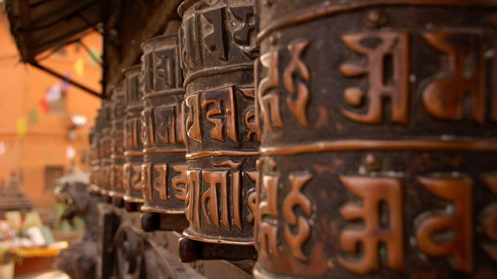 kathmandu prayer wheel