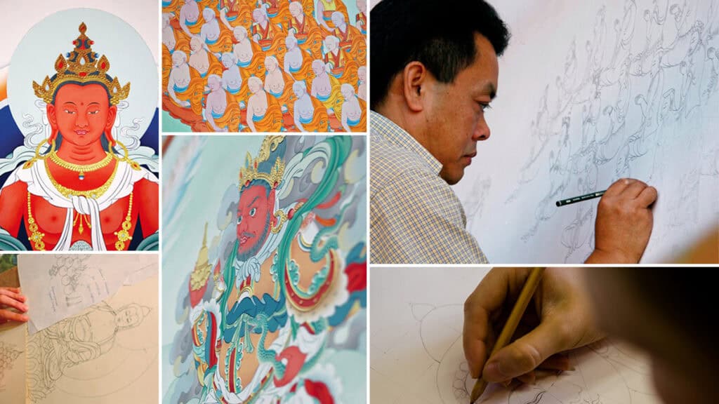 karma gardri: art style created by bodhisattvas