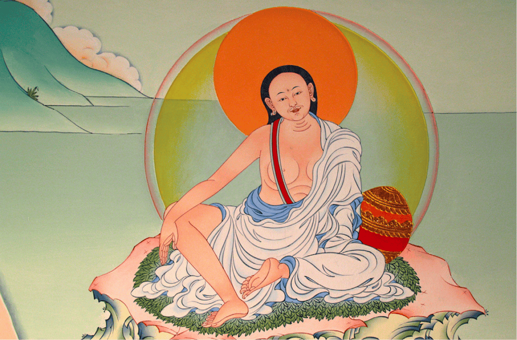 milarepa as painted by dawa lhadripa