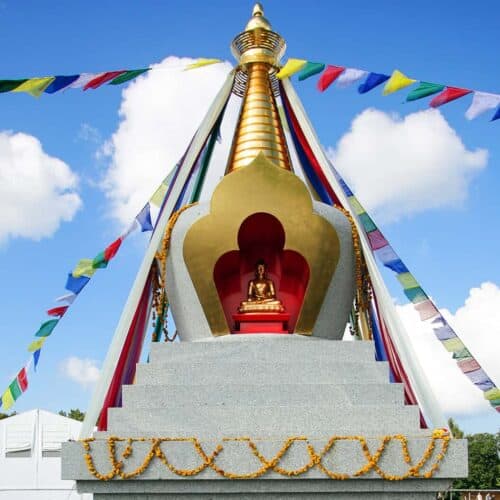 stupa in colombia